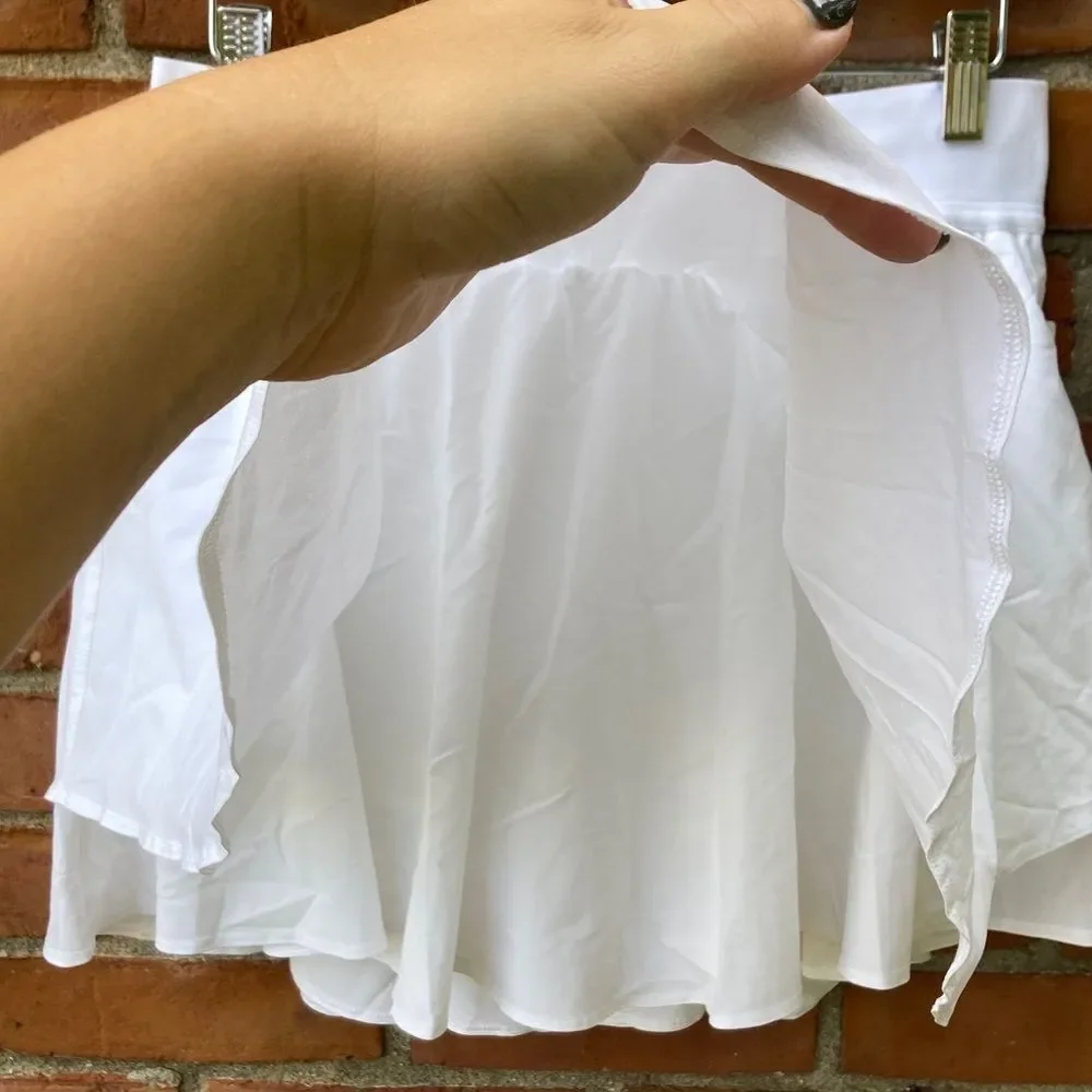 Lululemon Athletica Court Rival HR Skirt- Long- White